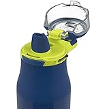 ZULU Chase Stainless Steel Leak Proof Kids Water Bottle with Anti-Microbial Spout and Flip Lid, 14...