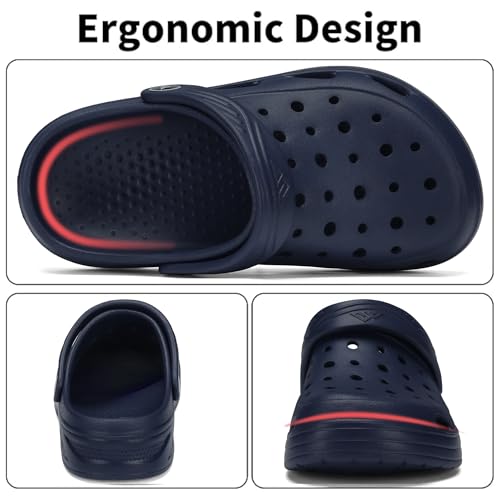 Image of Boy Girls Comfortable Garden Clogs | Slip-On Mules Slides Sandals Beach Slipper for Little /Big Kid