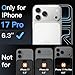 JETech Camera Lens Protector for iPhone 17 Pro 6.3-Inch, 9H Tempered Glass, Anti-Scratch, Case Friendly, Does Not Affect Night Shots, HD Clear, 3-Pack (Clear)