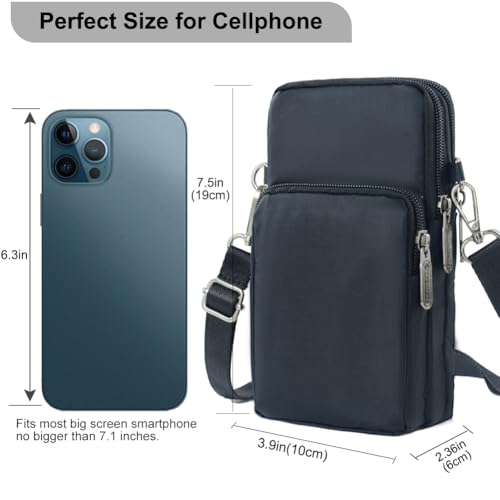 Image of JANKS Small Crossbody Bags for Women Mini Cell Phone Purses Handbag Shoulder Bag