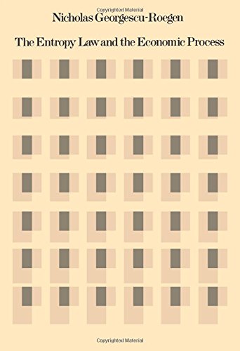 The Entropy Law and the Economic Process