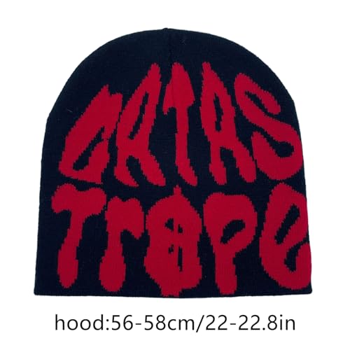 Hip Hop Unisex Girls Photo Props Versatile Letter Pattern Hat for Autumn and Winter3