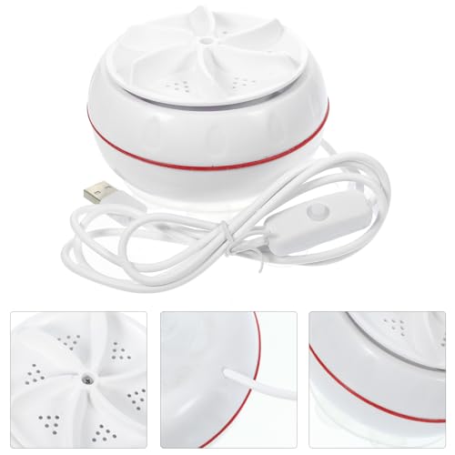 Gadpiparty Mini Portable Washing Machine - Small Sink Washer for Underwear & Socks, CompactCleaner with Dry Function (White) - Image 3