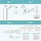 Accufast Ovulationstest Kit 2 Tests, Genau Vorhersagen 6 Stunden Später Ovulation, LH Fruchtbarkeit Fertilität Test, Fruchtbarkeitstest für Frauen/Eisprung - Deutsch Handbuch