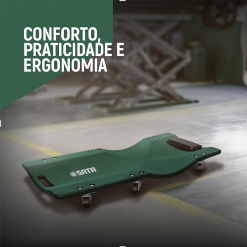 Esteira Para Mecânico Sata Verde 90 Cm