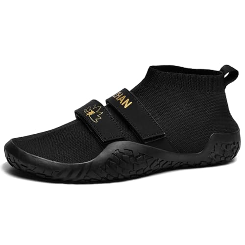 GKVUOG Deadlift Hombres Mujer Zapatillas de Halterofilia Zapatos de Peso Muerto Ligeras Y CóModas Transpirables para Gimnasio Interior,Negro,35 EU