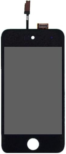Conjunto LCD y digitalizador para Apple iPod Touch (4 generación) (negro) con tarjeta separadora
