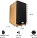 Roxel RBS 300 Bookshelf Speaker, Wood Effect Cabinet with 4 inch Enhanced Carbon Fibre Woofer, 1Inch Silk Dome Tweeter, Detailed and Refined Sound, Deep Bass 150W RMS (Oak)