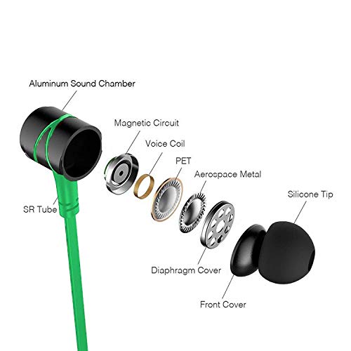 Image of Ant Audio W56 Wired in Ear Earphone with Mic (Green)