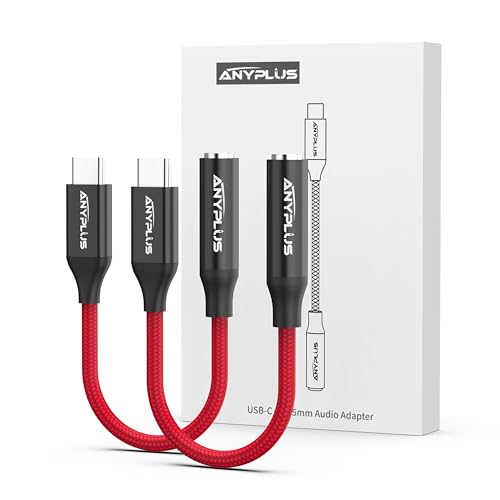 USB-C to 3.5mm Female Adapter 2-Pack - ANYPLUS