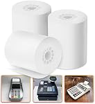 3-Pack Calculator Tape Rolls – Adding Machine Tape 2 1/4 in x 85 ft | Reliable Receipt Paper, Lint-Free, Easy-to-Install | Compatible with Most Printing Calculators, POS Systems & Cash Registers