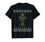 Photo Gallery the child elf matching family christmas ugly maglione maglietta Photo Gallery the child elf matching family christmas ugly maglione maglietta