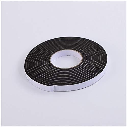 Tape Roll Single Sided Sponge Tape Adhesive Sticker Foam Glue Strip Sealing Tape Home Window Insulation Weather Strip Seal Tape 45Mmx4Mm,