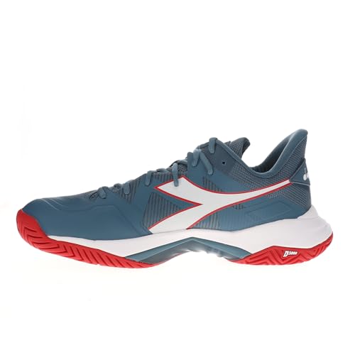 Image of Diadora Mens B.Icon 2 Ag Tennis Sneakers Shoes - Red, Yellow