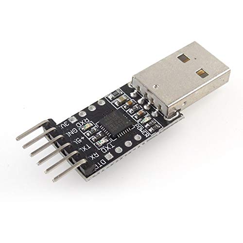 RoadRomao HW-409 CP2102 Módulo USB a TTL USB a Puerto Serie UART Brush Board STC Downloader