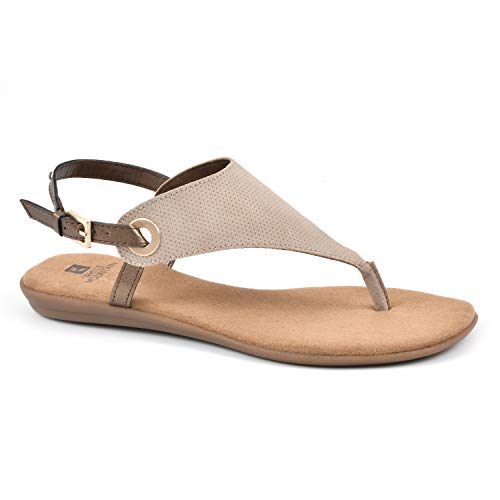 Image of WHITE MOUNTAIN Women's London Flat Sandal