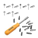 DEKOPRO 65 Pieces Tool Set General Household Hand Tool Kit with Storage Case Plastic ToolBox - Image 5