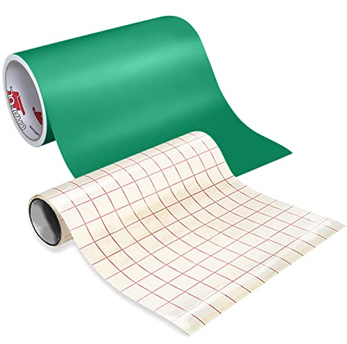 Papier transfert transparent Oracal 631 vert mat à découpe facile pour machine Silhouette