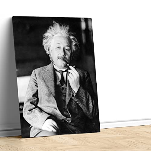 Tableau original Albert Einstein impression toile premium - 4
