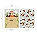 Desert Cactus Volcano Happy Birthday Invitations Style 1 Invite Cards (25 Count) With Envelopes Girls Boys Kids Party (25ct)