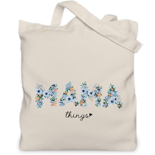 Rone168 Floral Mama Gifts Tote Bags for Mom with Inner Pocket.