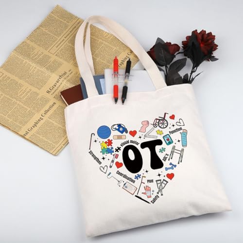 WSNANG Occupational Therapist OT Tote Bag Occupational Therapy Appreciation Gift Occupational Therapy Graduation Gift2