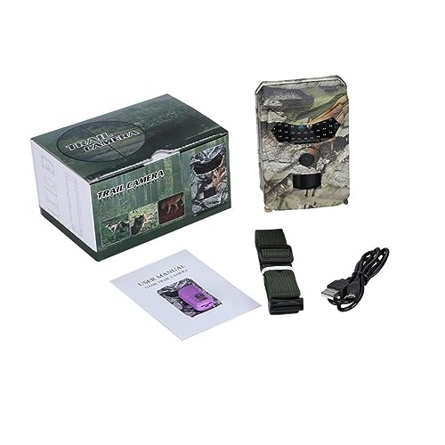 Caméra de chasse Abaodam lot de 2 pistes faune extérieures - 4