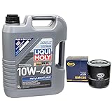 !!!!!Achtung Bemerkung das hier angebotene Öl und Ölfilter Set entspricht nicht der Ölmenge die Sie benötigen. Die genaue Ölmenge finden Sie in Ihrer Betriebsanleitung, bitte beachten Sie das!!!!! Hersteller- Nummer Motoröl: 1092. Hersteller Motoröl: Liqui Moly. Hersteller- Nummer Ölfilter: SM125. Hersteller Ölfilter: SCT. Lieferumfang: 1 Stück á 5 Liter Motoröl MOS2 Leichtlauf 10W-40 und 1 Stück Ölfilter SCT SM125 wie auf dem Produktbild abgebildet.