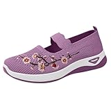 Damen Leicht OrthopäDische Schuhe Leicht Walkingschuhe Breite Fuß Bequeme Outdoor Sportschuhe Laufschuhe