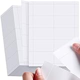 2000 Pieces Blank Printable Business Cards White Mini Note Index Perforated Card Stock Compatible with Laser and Inkjet Printer Double Sided Printing Matte White Paper 10 Cards/Sheet
