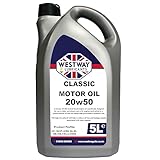 20w50 Engine Oil Classic Car Oil Mineral Oil Westway Lubricants API: SG/CF 5L