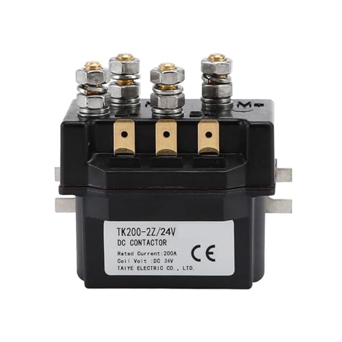 Relais solénoïde 12V 200A DC bi-phase TK200-2Z commutation 24V