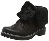 Flexible Laufsohle Rieker Damen Y9121 Stiefeletten, Schwarz (schwarz/Graphit/schwarz / 01 01), 38 EU