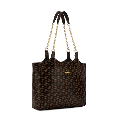 Image of Lavie Women's Mono LL Ariana Tote Bag for Women | Tote Handbag for Work | Ladies purse | Stylish Shoulder Bag | Gift for Women