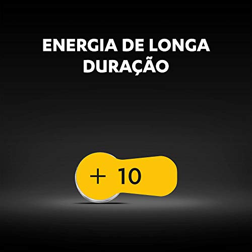 Pilha Auditiva nº 10 DURACELL com 6 unidades