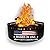 FEBTECH Smokeless Fire Ring for Outside Fire Pit - 36" Diameter & 12" Height - Durable Carbon Steel Insert for DIY In-Ground or Above-Ground Bonfires, Perfect for Gardens, Camping, and Gatherings