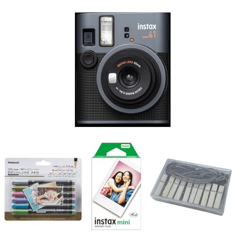 Amazon | インスタントカメラ チェキ instax mini41 (4点セット