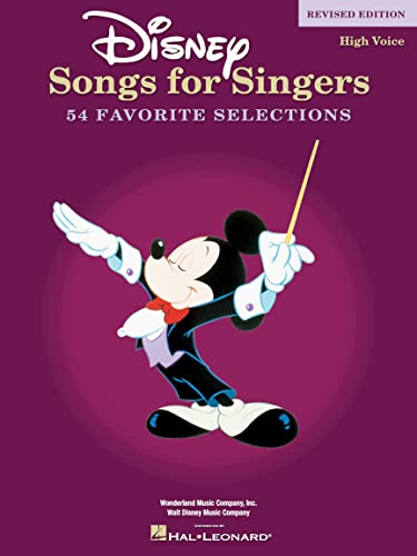 Disney Songs for Singers Edition: High Voice