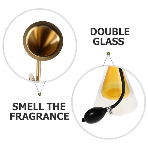 Flacon de parfum compact haut de gamme et diffuseur d'arôme