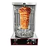 Dönergrill met temperatuurinstelling, verticale kippengrill, draaigrill, dönermachine, gyrosgrill, 3 kW