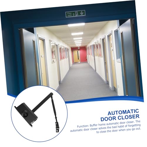 Cierrapuertas automático con controlador de cierre práctico para puertas de hogar 8