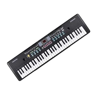 Électronique clavier Piano Piano Électrique 61 Touches, Microphone D’orgue Électronique, Musique Numérique, Clavier Électronique, Double Haut-parleurs Stéréo Intégrés - Les Beatles, Paul McCartney, John Lennon, RIngo Starr, George Harrison Électronique clavier Piano Piano Électrique 61 Touches, Microphone D'orgue Électronique, Musique Numérique, Clavier Électronique, Double Haut-parleurs Stéréo Intégrés – Image 3