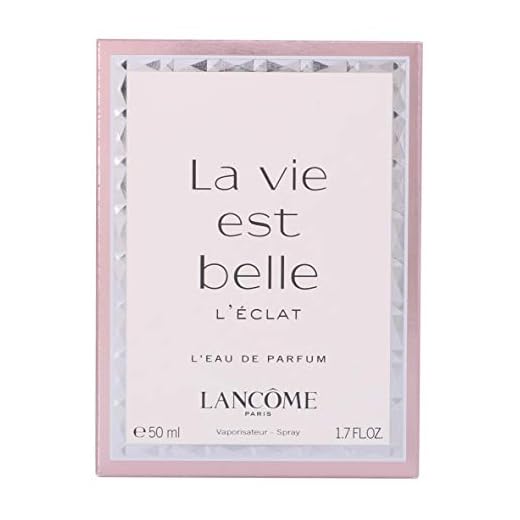 Lancôme (public) La Vie Est Belle L'Eclat 50 ml Mujeres - Eau de parfum (Mujeres, 50 ml, Envase no recargable, Azahar, Lirio, Jazmín, Pachuli, Vainilla)