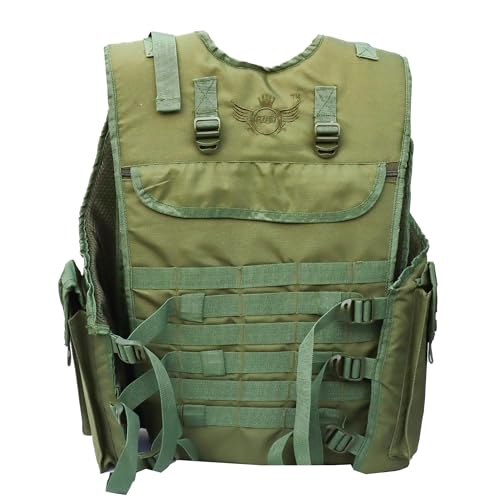 Image of Azad tactical vest for ary with stuff oragnizer and poches