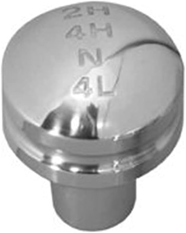 Rampage Products Billet Transfer Case Universal Fit | 4-Wheel Drive Shift Pattern, Aluminum, Polished Billet | 46009 | Universal Fit