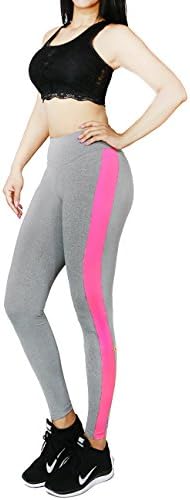 Women's Activewear Running Yoga Sports Gym Fitness Bottom Pants Collection Medium GREY-9007