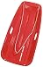 Slippery Racer Downhill Sprinter Toboggan Snow Sled, Red