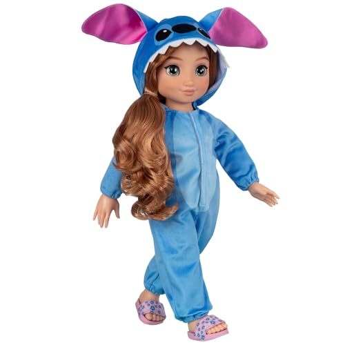 Disney Ily 4ever Bambola Stitch 45 cm, Personaggi Disney Dettagliati con 5 Punti di Articolazione, dotata di tutina ispirata al personaggio di Stitch e accessori