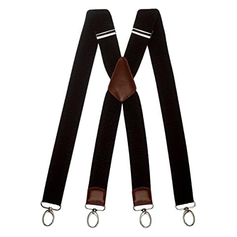Olata Heavy Duty X-Shape Suspenders with Carabiner Clips Cover