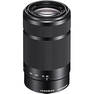 Sony E 55-210mm f/4.5-6.3 OSS Lens (Black) (SEL55210/B) + Filter Kit + Lens Cap Keeper + Cleaning Kit + More (Renewed) — photo 2 of 6